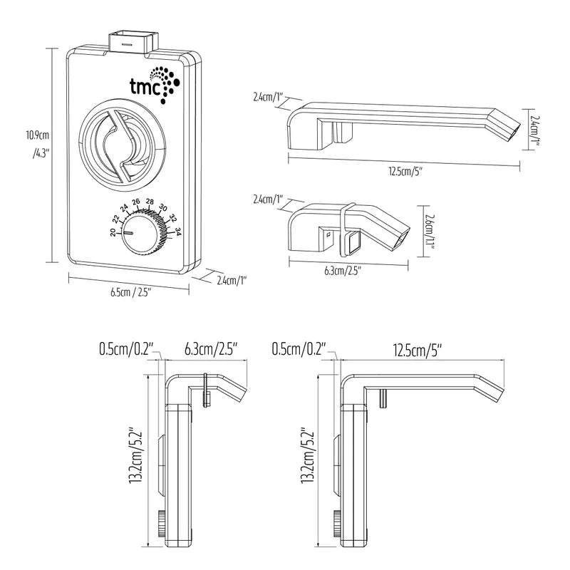 Aquarium Cooling Fan (1 x Fan)