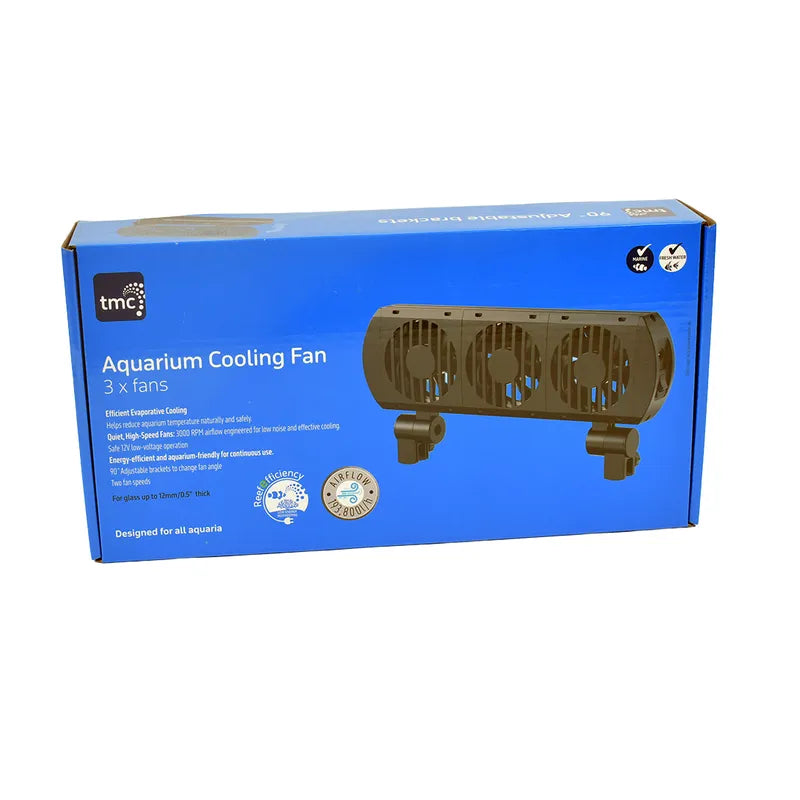 Aquarium Cooling Fan (3 x Fans) UK/EU