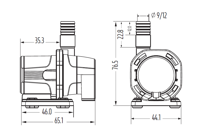 Reef Pump 250nano DC 5v Aquarium Pump EU