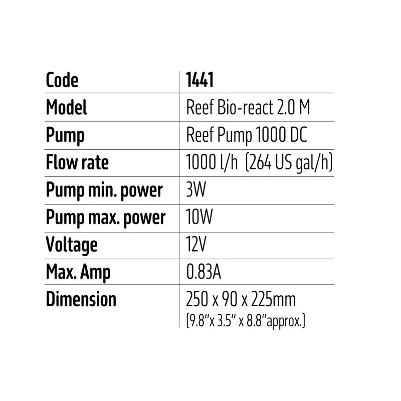 Reef Bio React 2.0 M