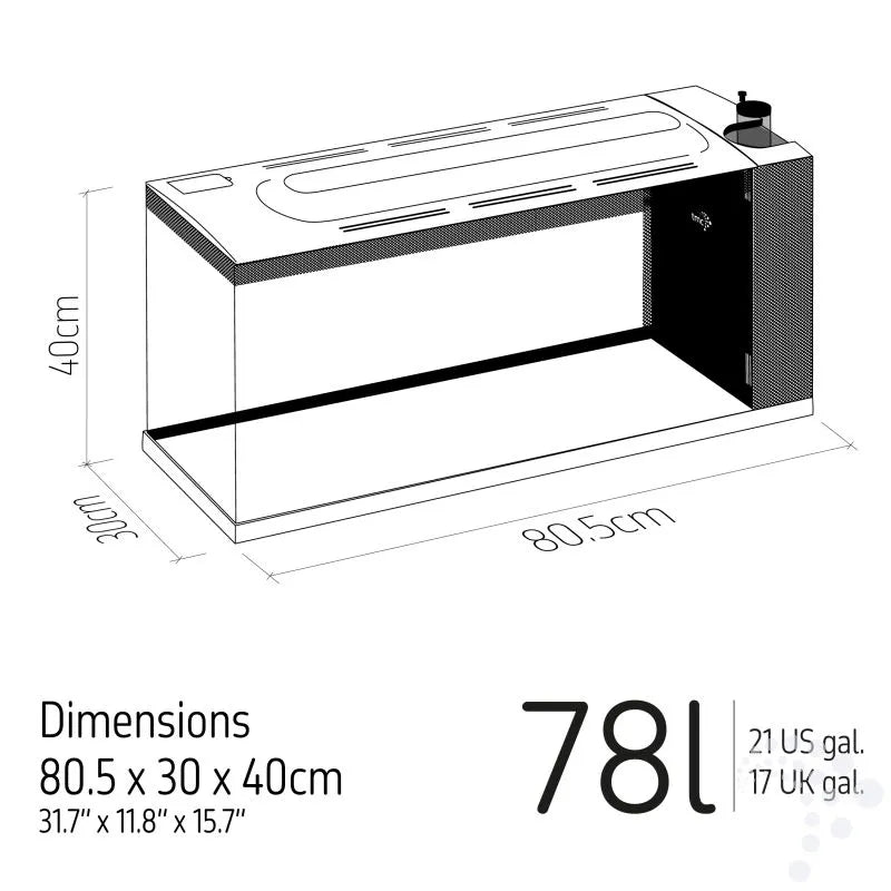 First Wave Aquarium Set - 78L